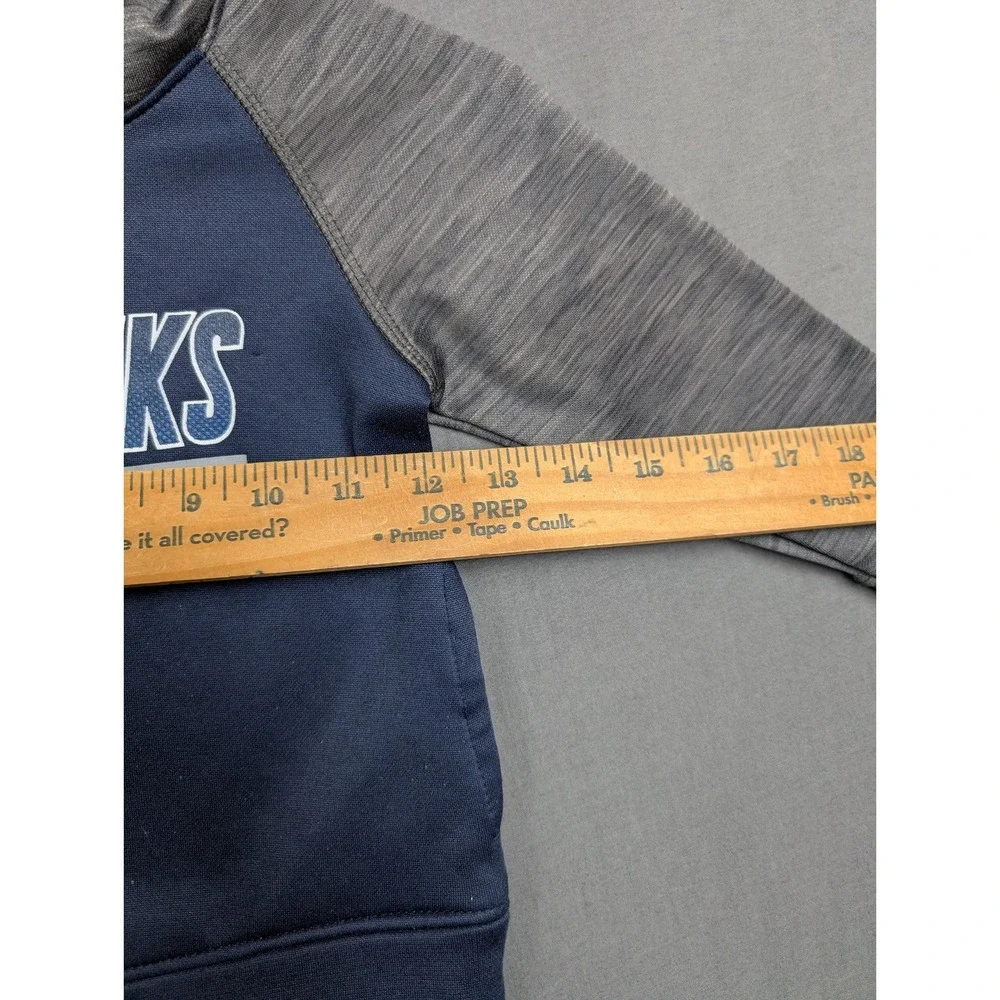 Seattle Seahawks NFL Boys Pullover Hoodie - Gray/Blue -‎ Size 2T